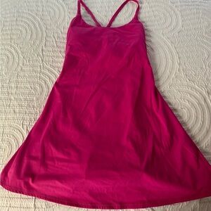 Halara active dress size small pink never worn